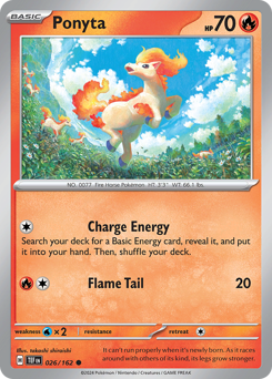 Pokemon Temporal Forces Ponyta - 26