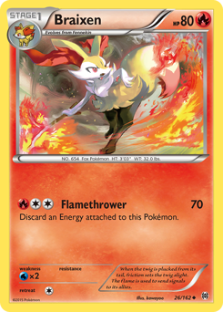 Pokemon BREAKthrough Braixen - 26