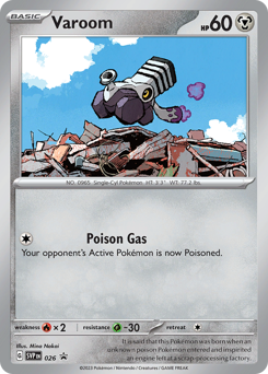Pokemon Scarlet & Violet Black Star Promos Varoom - 26