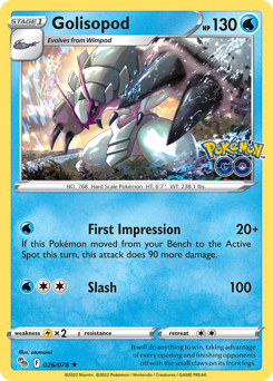 Pokemon Pokémon GO Golisopod - 26