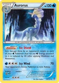 Pokemon Furious Fists Aurorus - 26