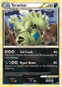 Pokemon HS—Unleashed Tyranitar - 26