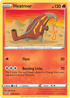 Pokemon Battle Styles Heatmor - 26