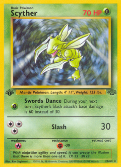 Pokemon Jungle Scyther - 26