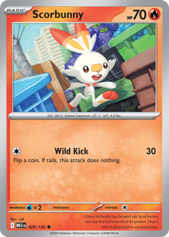 Pokemon Mega Evolution Scorbunny - 26