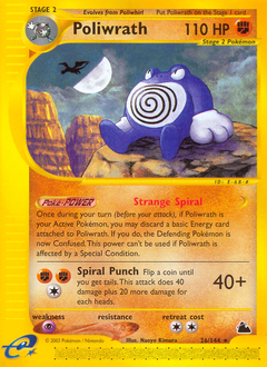 Pokemon Skyridge Poliwrath - 26