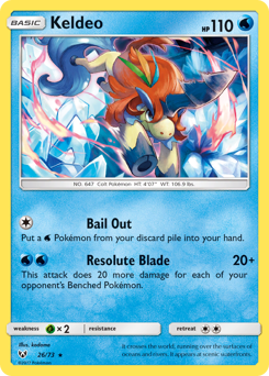 Pokemon Shining Legends Keldeo - 26