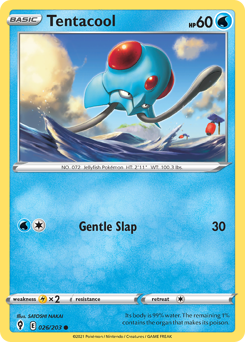 Pokemon Evolving Skies Tentacool - 26