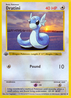 Pokemon Base Dratini - 26