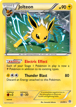Pokemon Ancient Origins Jolteon - 26