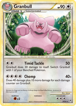 Pokemon Call of Legends Granbull - 26