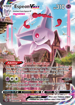 Pokemon Fusion Strike Espeon VMAX - 270