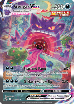 Pokemon Fusion Strike Gengar VMAX - 271
