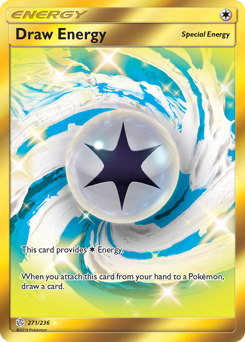 Pokemon Cosmic Eclipse Draw Energy - 271