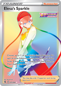 Pokemon Fusion Strike Elesa's Sparkle - 275