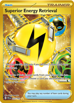 Pokemon Paldea Evolved Superior Energy Retrieval - 277