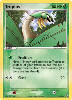 Pokemon Hidden Legends Tropius - 27