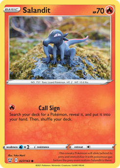 Pokemon Battle Styles Salandit - 27