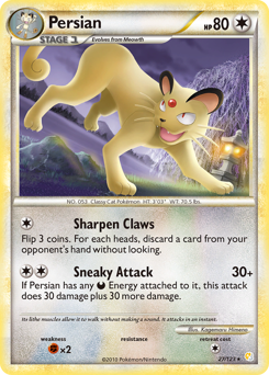 Pokemon HeartGold & SoulSilver Persian - 27