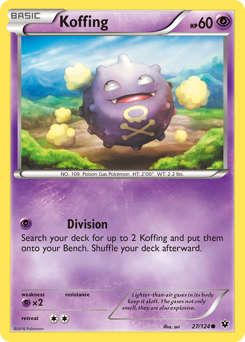 Pokemon Fates Collide Koffing - 27