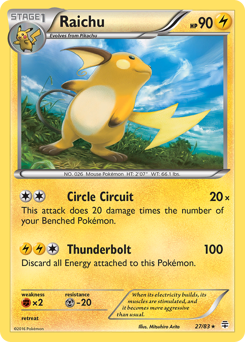 Pokemon Generations Raichu - 27