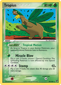 Pokemon Deoxys Tropius - 27