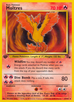 Pokemon Fossil Moltres - 27