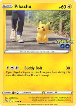 Pokemon Pokémon GO Pikachu - 27