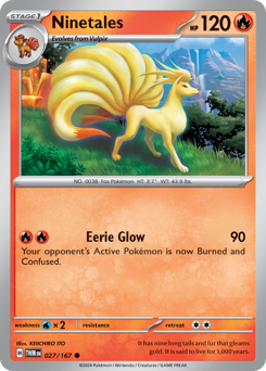 Pokemon Twilight Masquerade Ninetales - 27