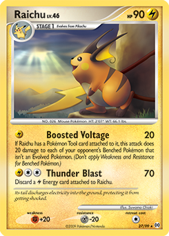 Pokemon Arceus Raichu - 27