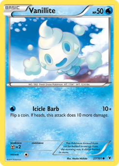 Pokemon Noble Victories Vanillite - 27