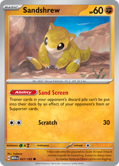 Pokemon 151 Sandshrew - 27