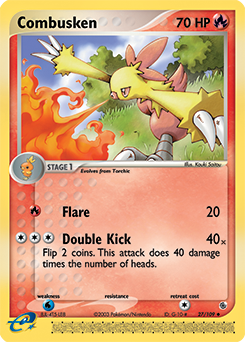 Pokemon Ruby & Sapphire Combusken - 27