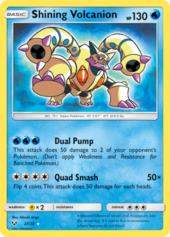 Pokemon Shining Legends Shining Volcanion - 27