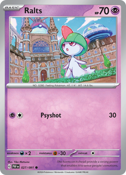 Pokemon Paldean Fates Ralts - 27