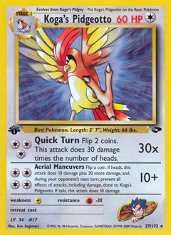 Pokemon Gym Challenge Koga's Pidgeotto - 27