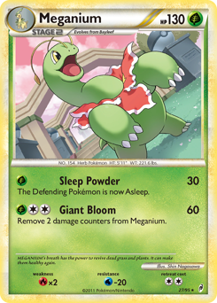 Pokemon Call of Legends Meganium - 27