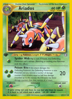 Pokemon Neo Genesis Ariados - 27