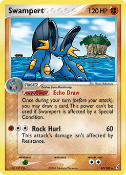 Pokemon Crystal Guardians Swampert - 27