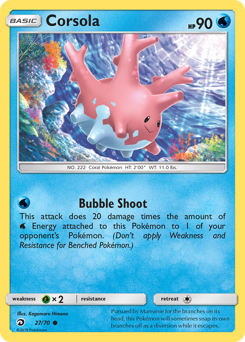 Pokemon Dragon Majesty Corsola - 27