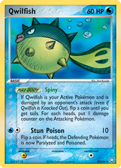 Pokemon Team Rocket Returns Qwilfish - 27