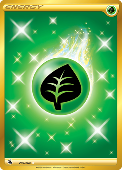 Pokemon Fusion Strike Grass Energy - 283