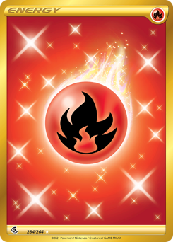 Pokemon Fusion Strike Fire Energy - 284