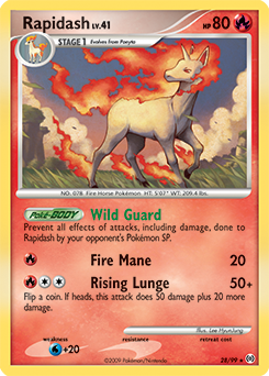 Pokemon Arceus Rapidash - 28