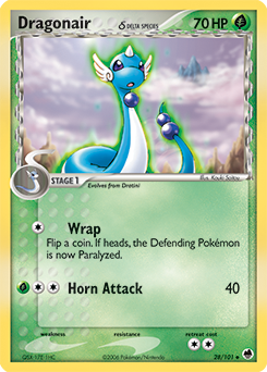Pokemon Dragon Frontiers Dragonair δ - 28