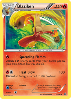 Pokemon Primal Clash Blaziken - 28
