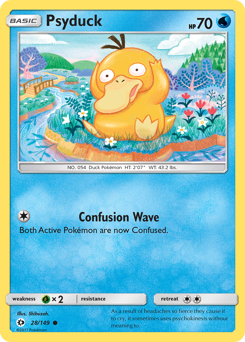 Pokemon Sun & Moon Psyduck - 28