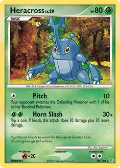 Pokemon Diamond & Pearl Heracross - 28