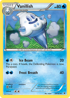Pokemon Noble Victories Vanillish - 28