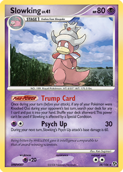 Pokemon Great Encounters Slowking - 28